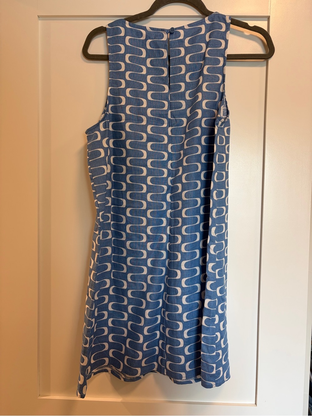 Reformation Blue and White Mini Dress - Picture 3 of 5